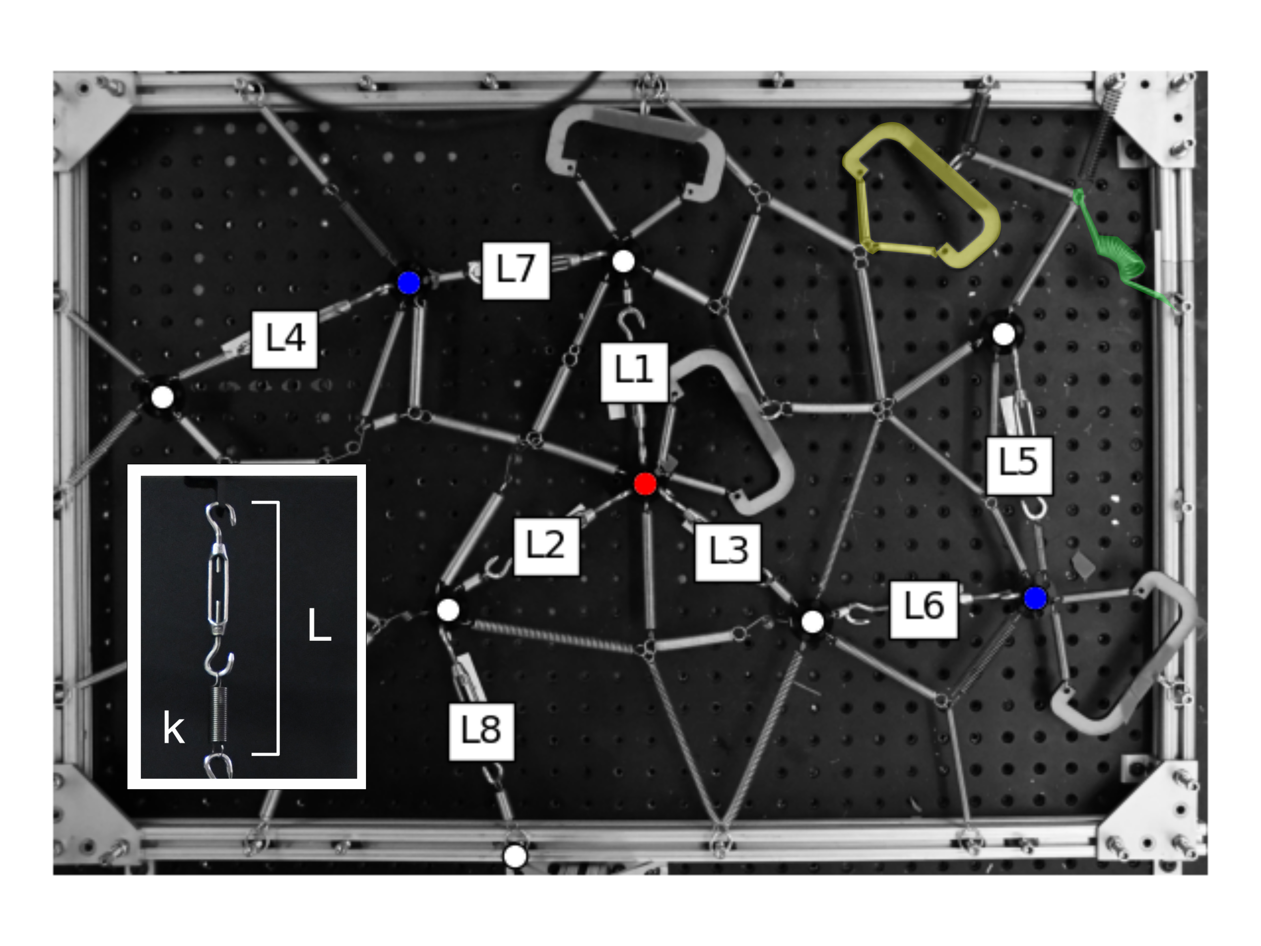 Experimental demonstration of coupled learning in elastic networks